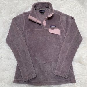 Patagonia Re Tool Snap T Fleece Pullover Purple X